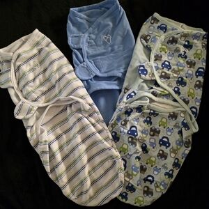 Blue and Multicolor Kids Pajamas